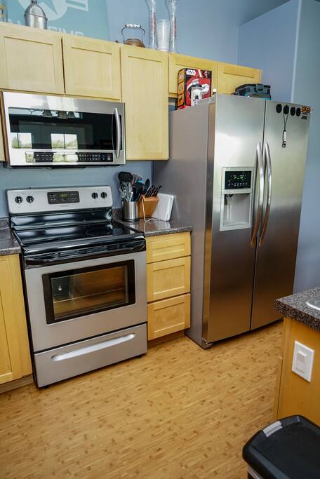 Can use kitchen