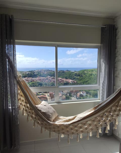 Imóvel de sucesso: Airy Apartment with a Great View em Maceió