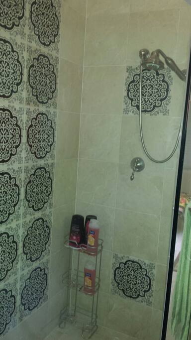 Exotic bathroom.