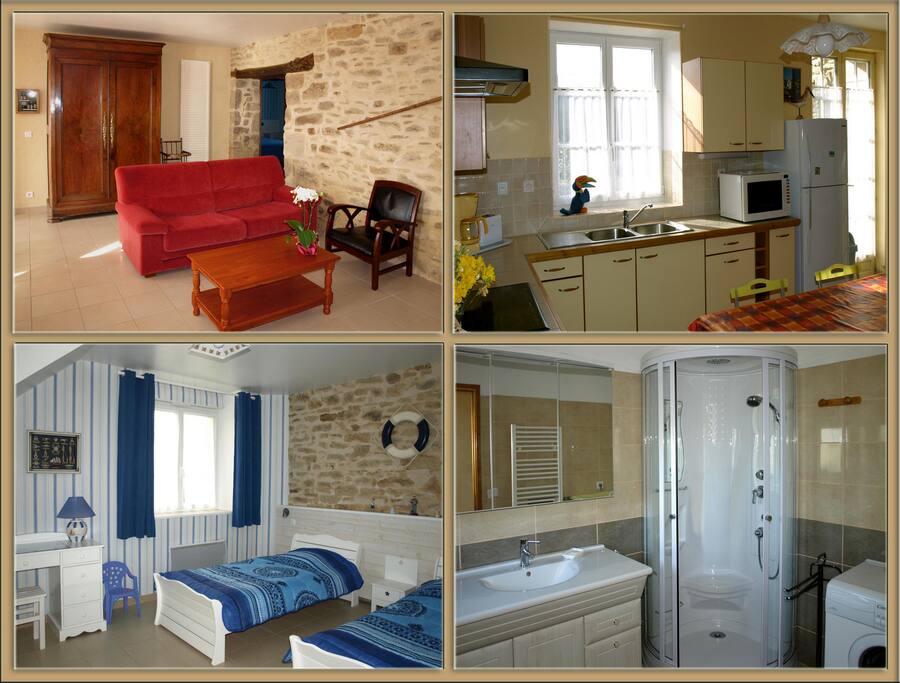Intérieur du gîte Caravelle