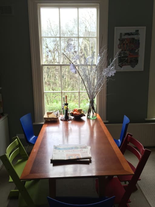 Another view from our dining table in the lounge.