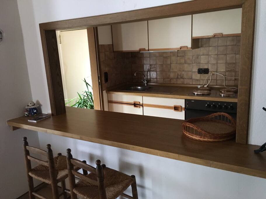 Küche mit Esstheke