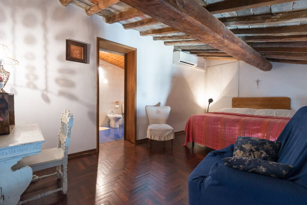 The main room upstairs