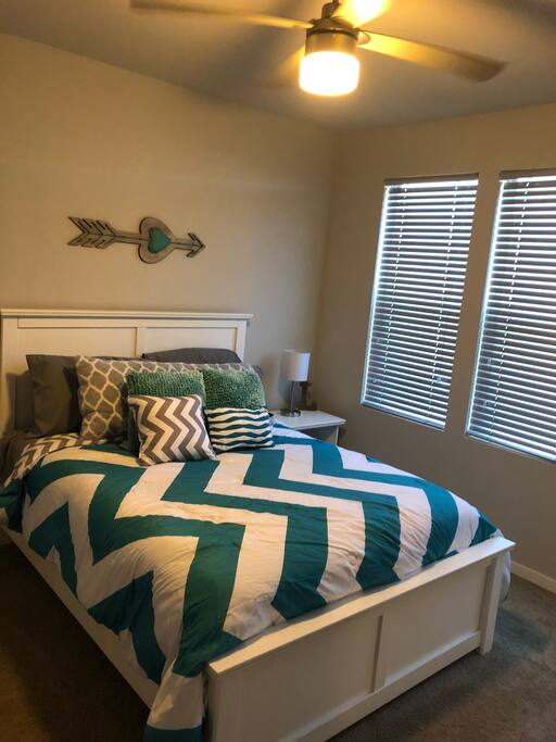 Queen bed