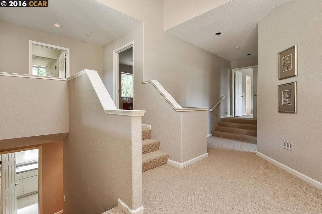 Staircase to the bedroom