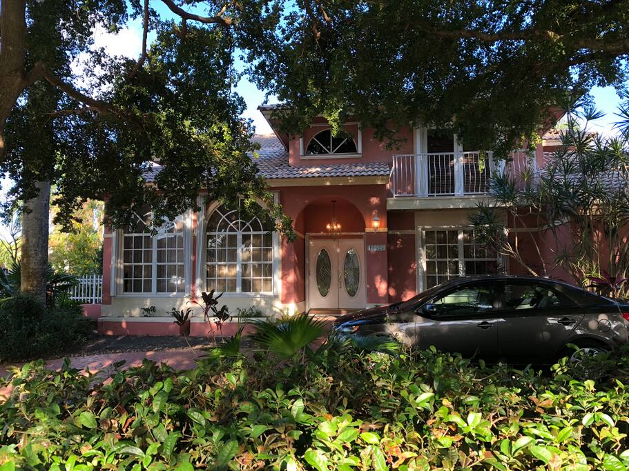 Front of the house
