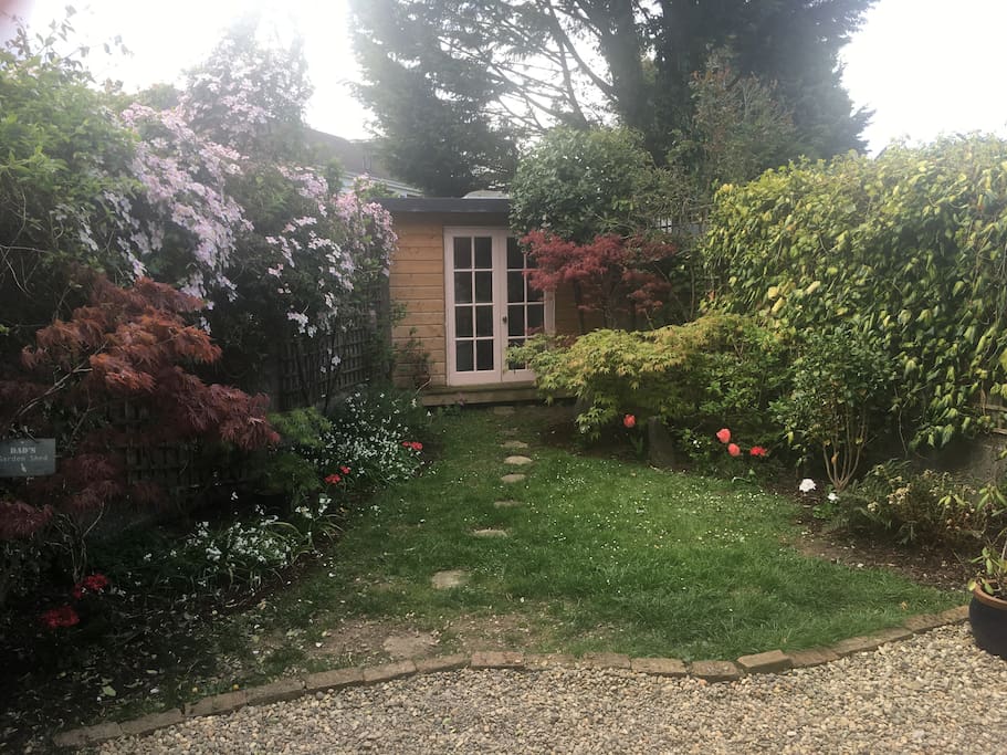 Back Garden with Garden Room