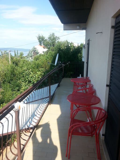 Balcony West view