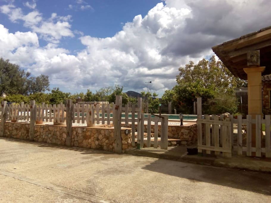 Piscina, terrazas