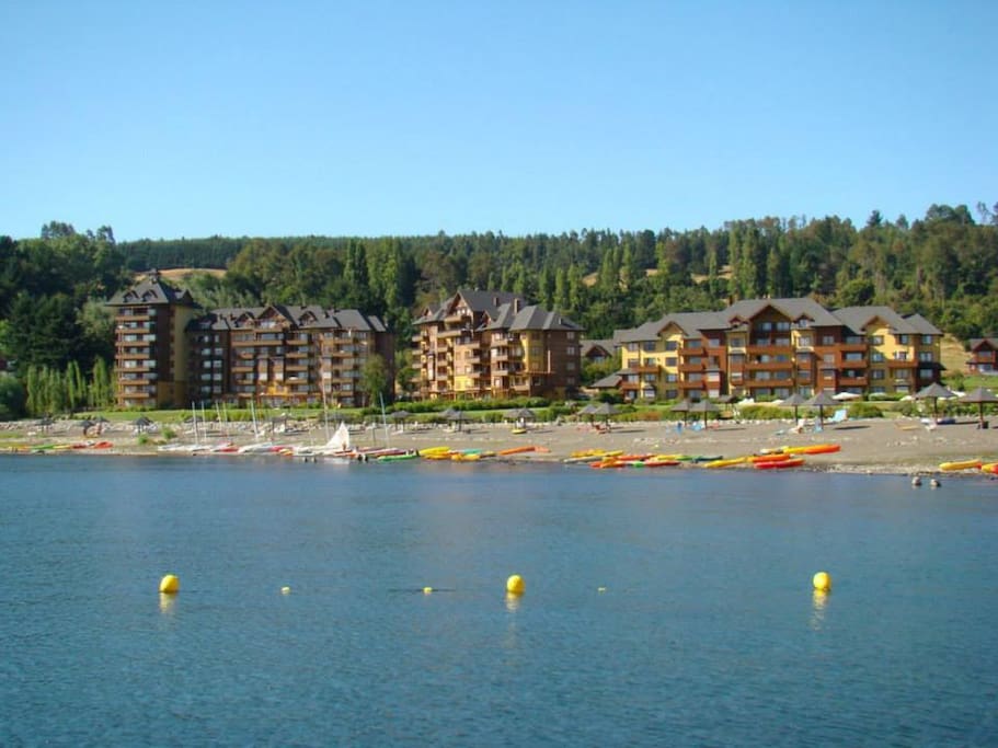 Vista desde el Lago Villarrica