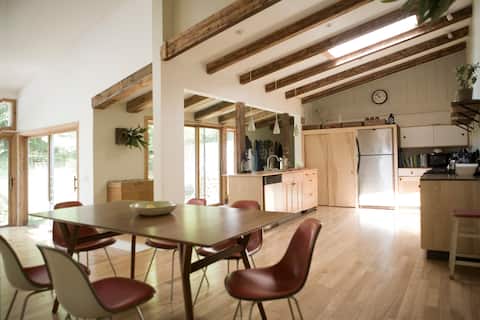 Modern Home in Woods w/ Hot Tub 10 Miles to Hudson