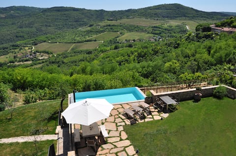 Ana`s house, in the ancient Motovun