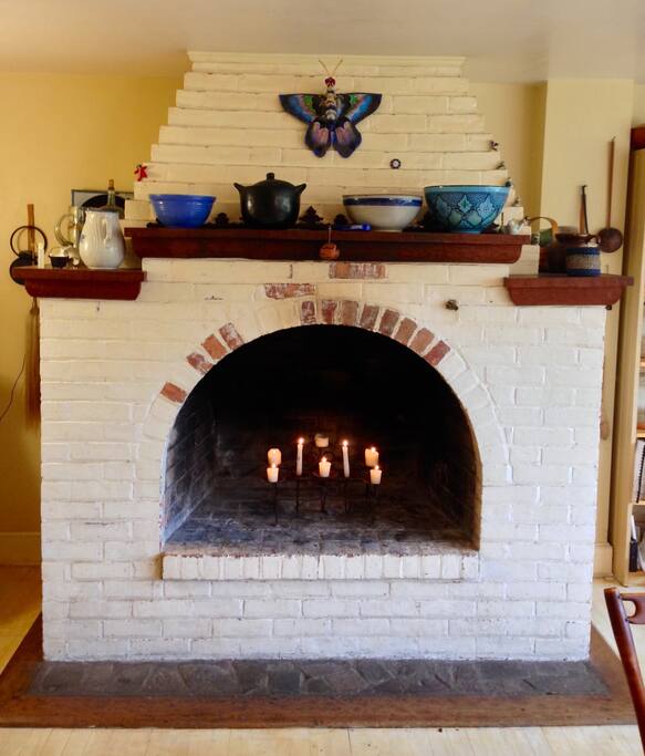 Kitchen Fireplace