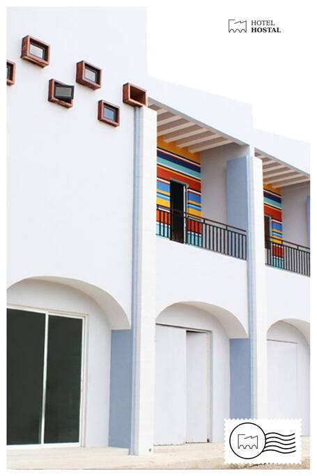 Arquitectura Mexicana, habitaciones con terraza