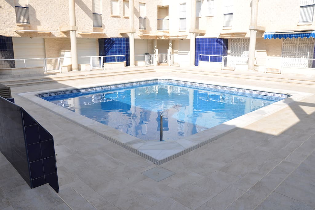 Detalle Piscina Comunitaria