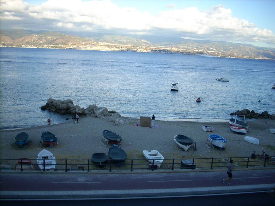 Vista dal balcone