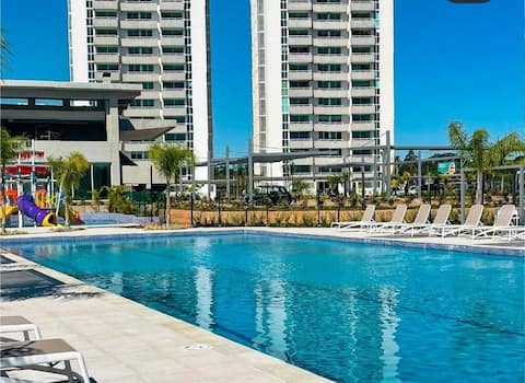 A beautiful apartment in the Altamira Surubi'i condominium.