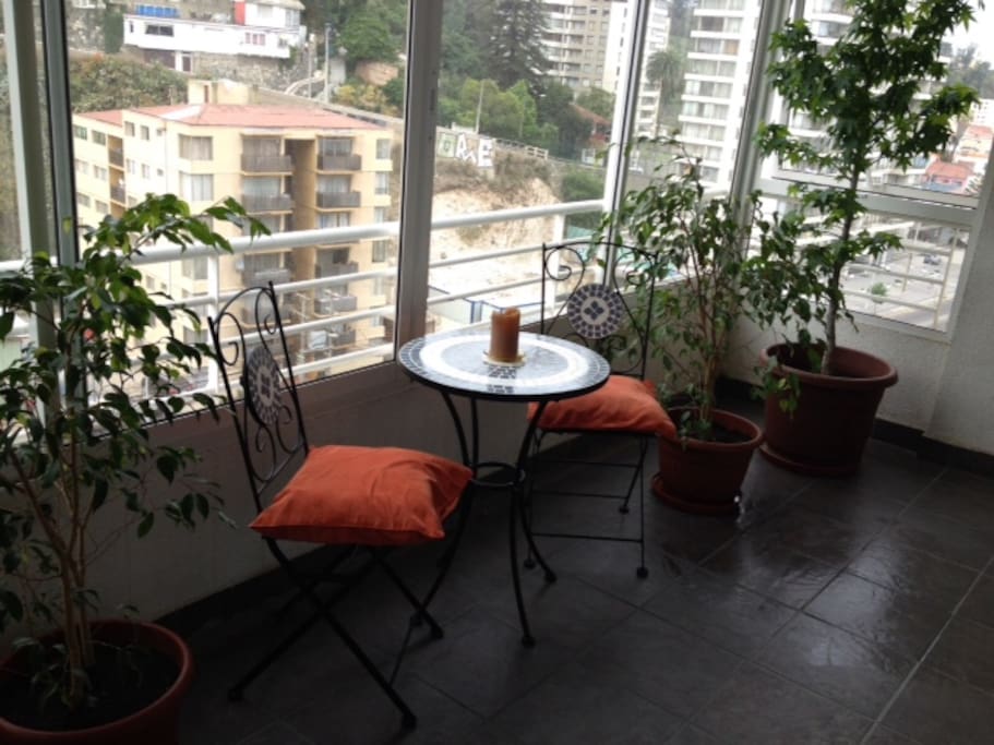 Terraza departamento ... piso 10