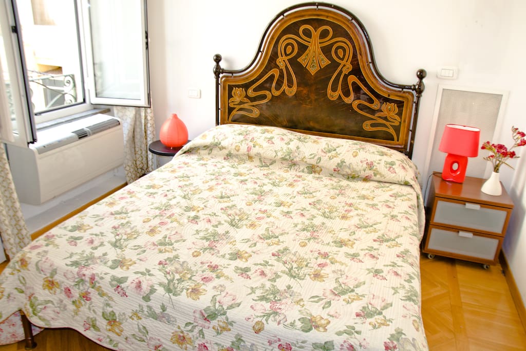 the bedroom