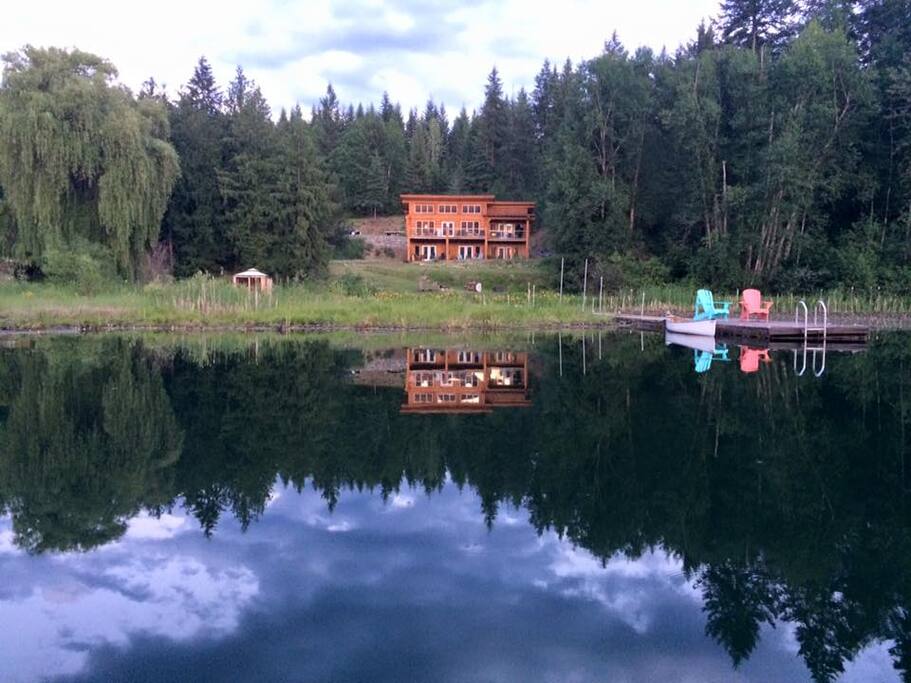 View from the lake