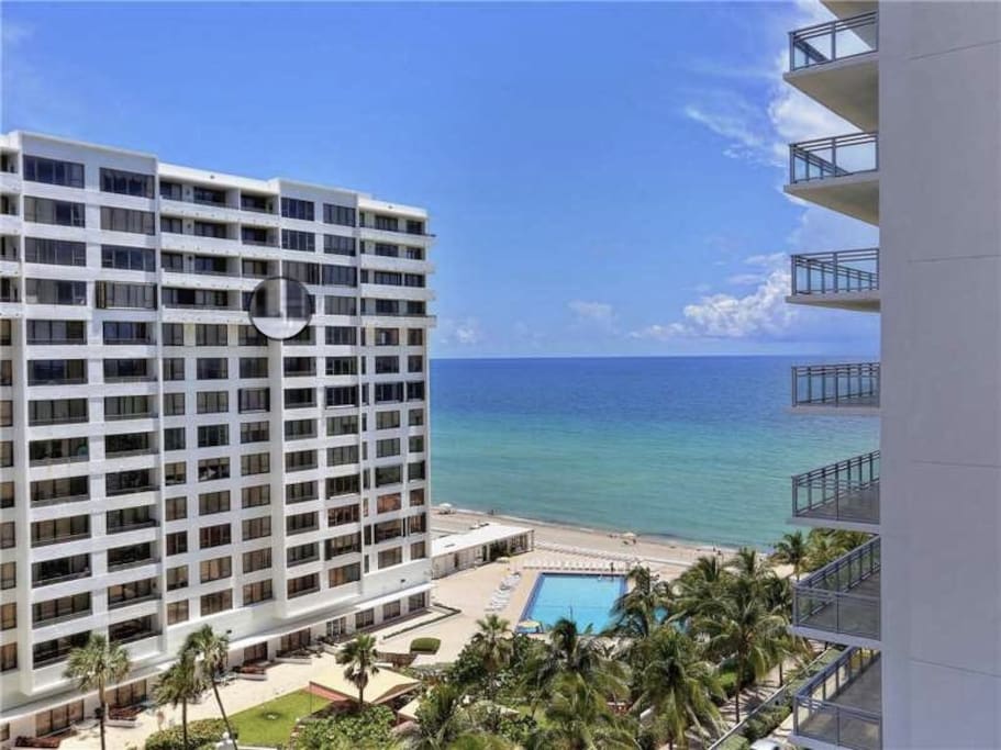 Oceanfront building