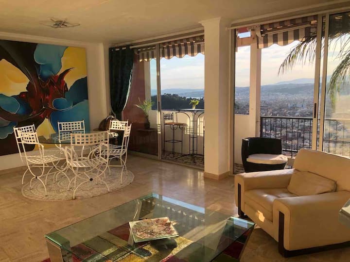 Appartement Climatisé 2 Pièces Vue Mer Nice - Nice