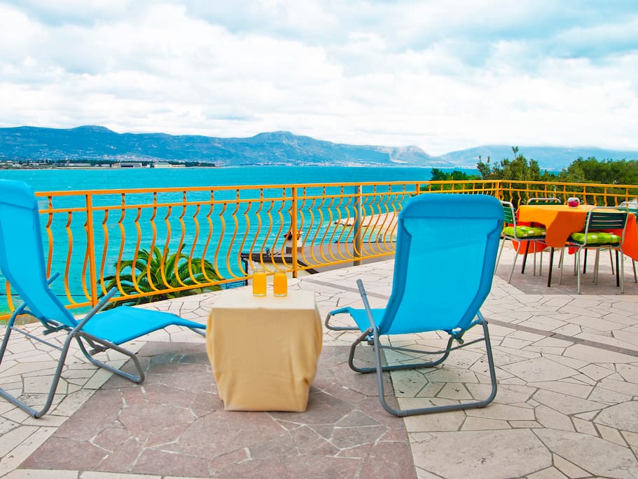 Mastrinka - Ciovo, Trogir, Dalmatia - Apartments "Nely" with beautiful sea view