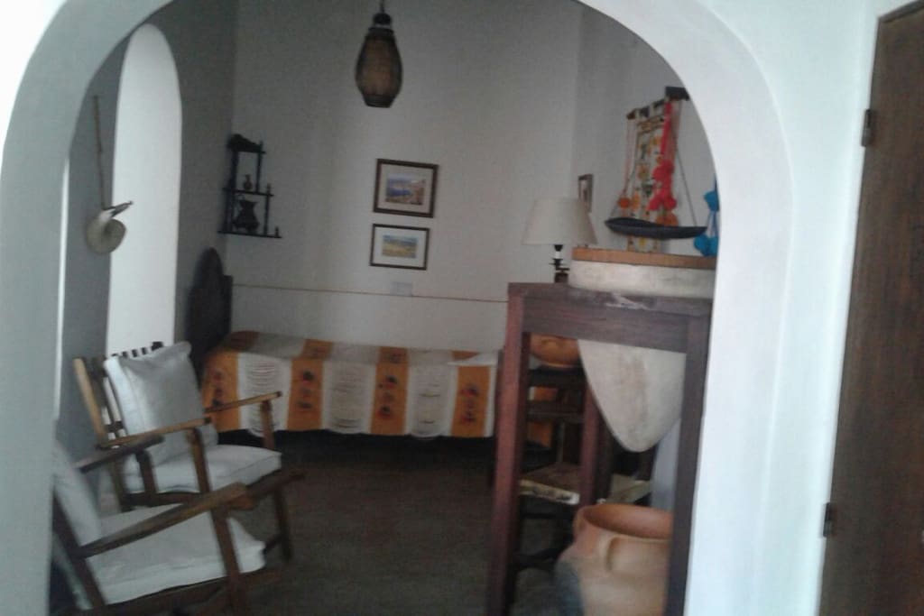 salón contiguo a la cocina