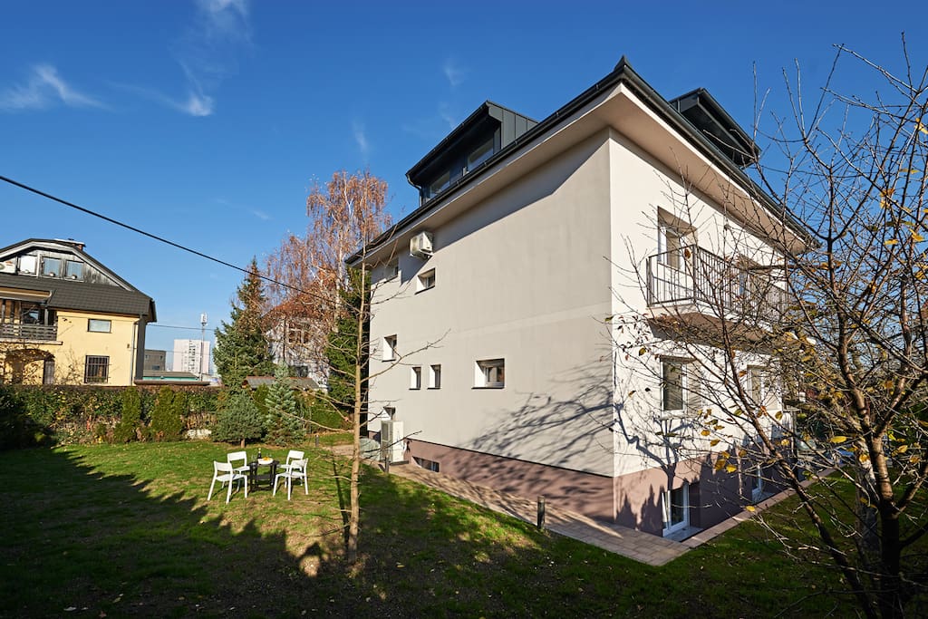 house and garden