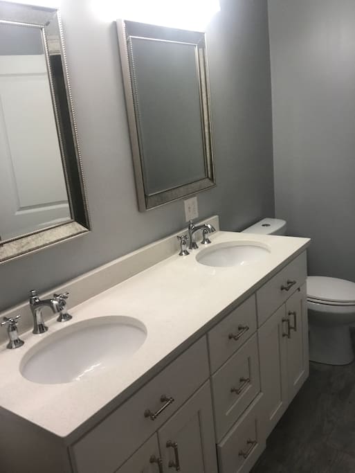 Private bathroom with full bath/shower