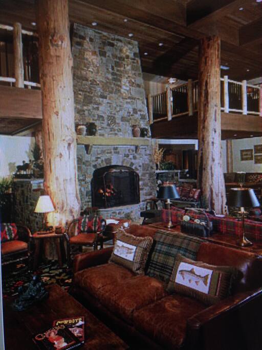 This is the common area of the Teton Club