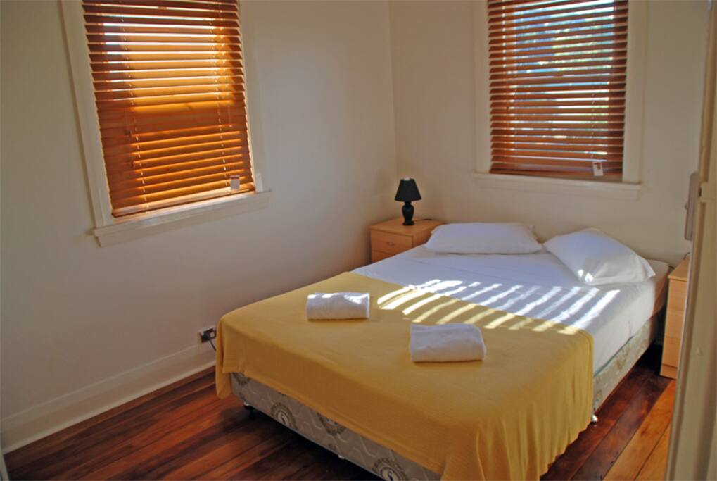 Bedroom 1 with queen size bed plus wardrobe