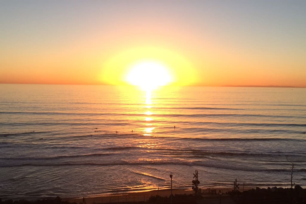 Catch a sunset on the beach