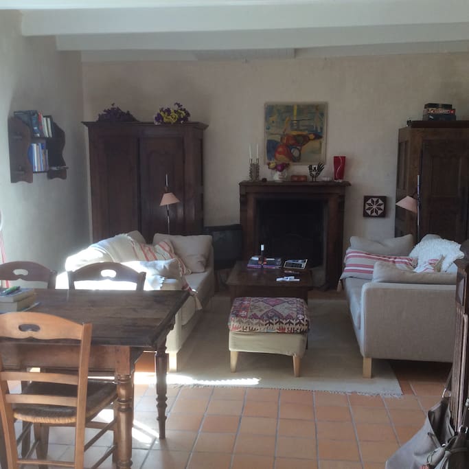 Cosy livingroom and diningroom