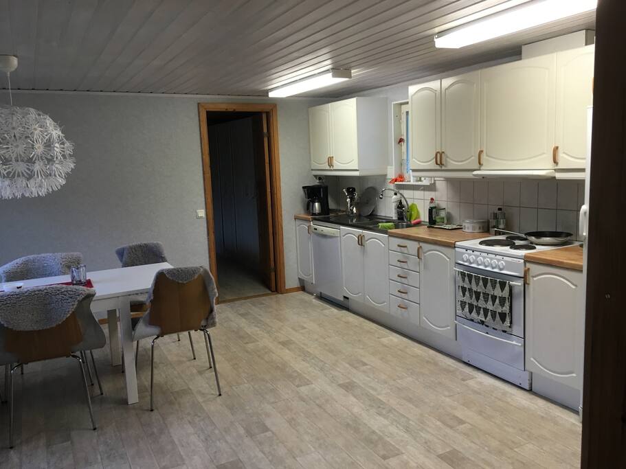 Fullt utrustat kök
Fully equipped kitchen
