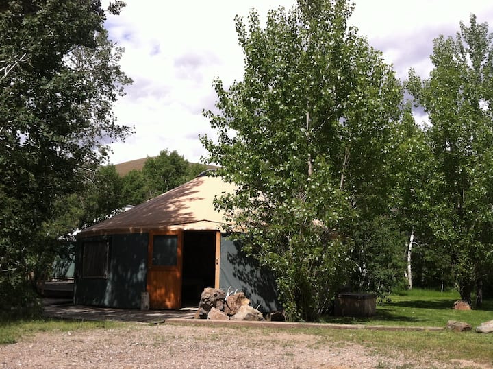 Champagne Creek Yurts near Craters of the Moon