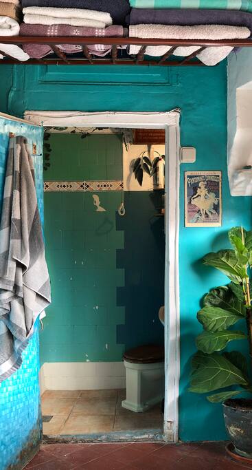 The bathroom
