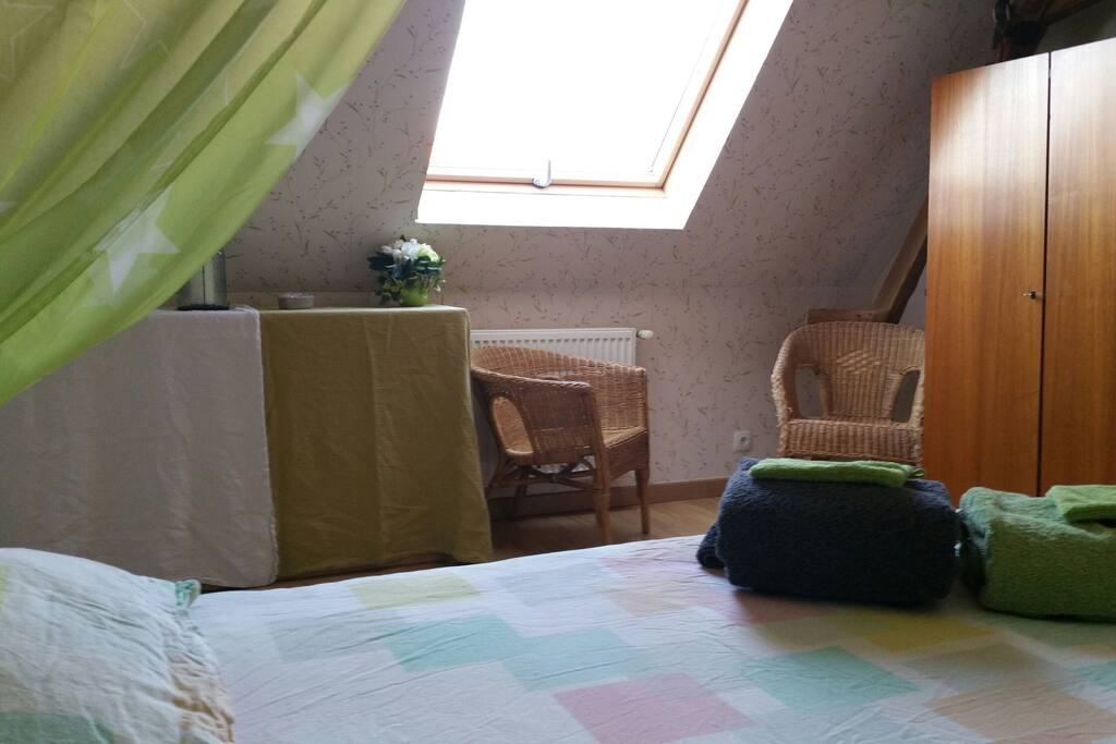 chambre verte