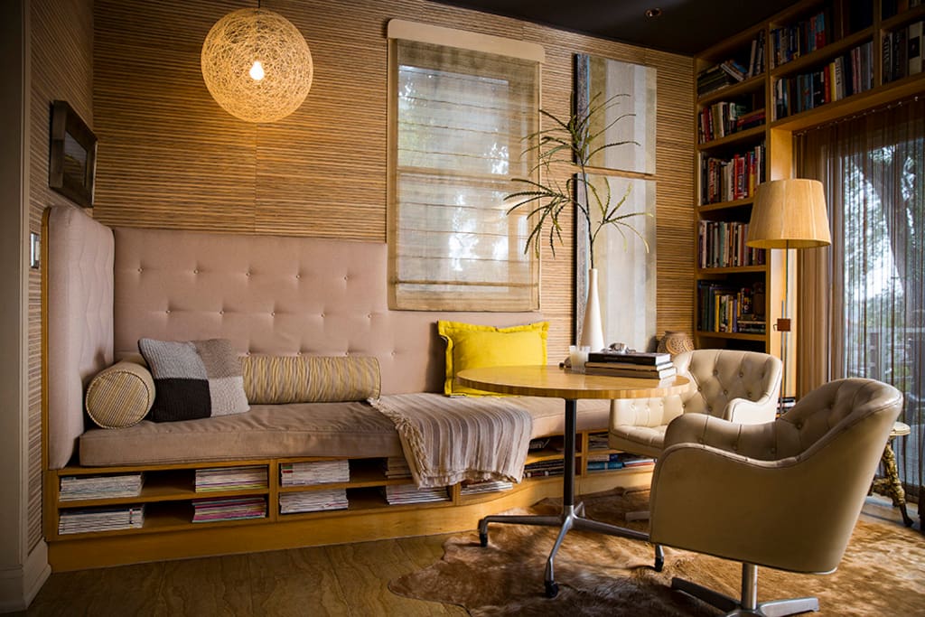 Living Room & Library