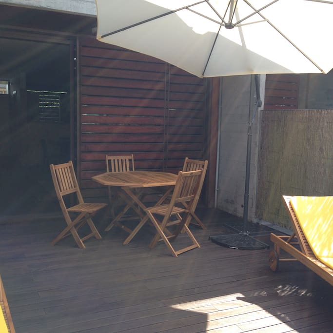 Deck exterior