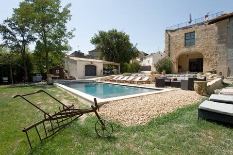 Village farmhouse with swim. pool