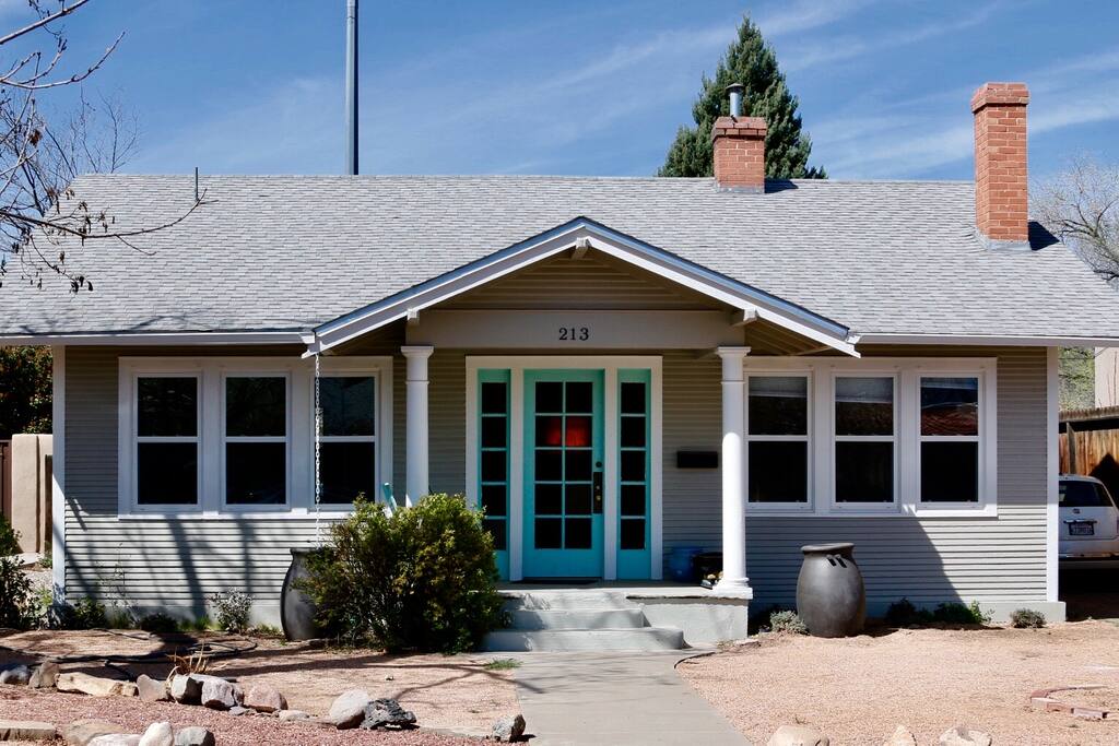 Front of the house