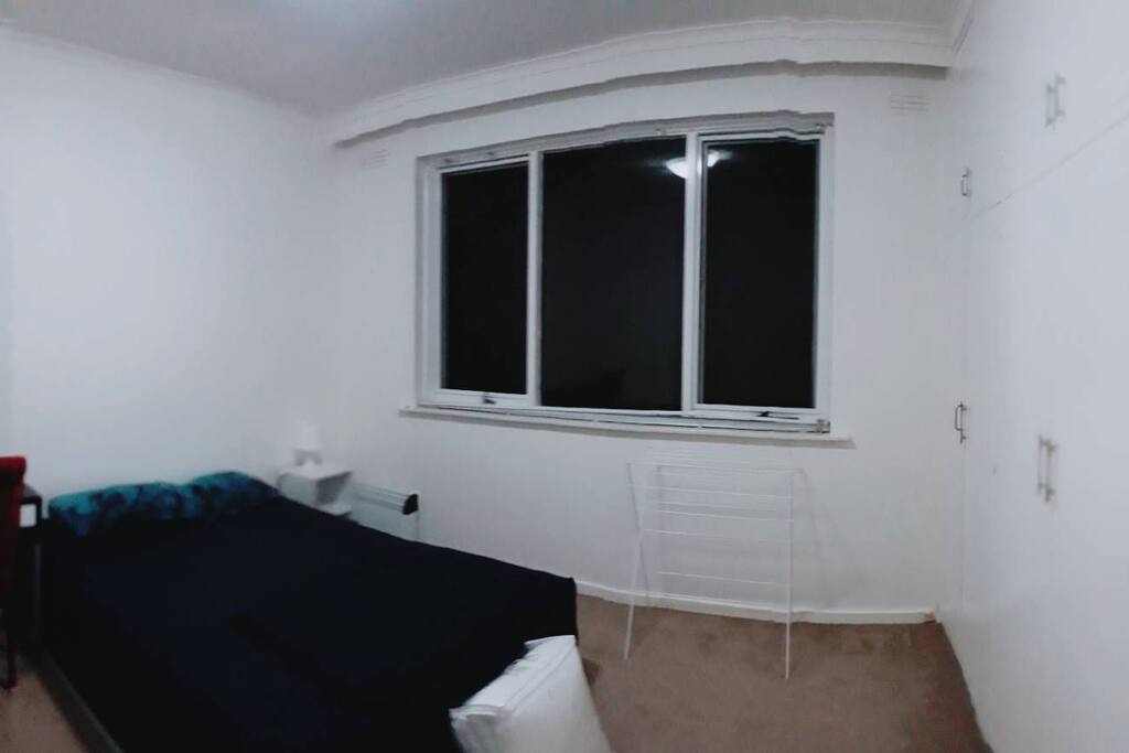 very big bedroom area