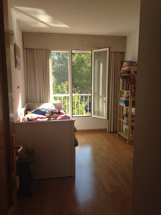 Room 1.
2 single beds