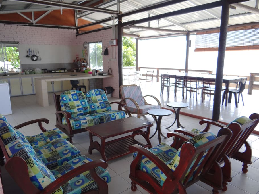 The common sitting area