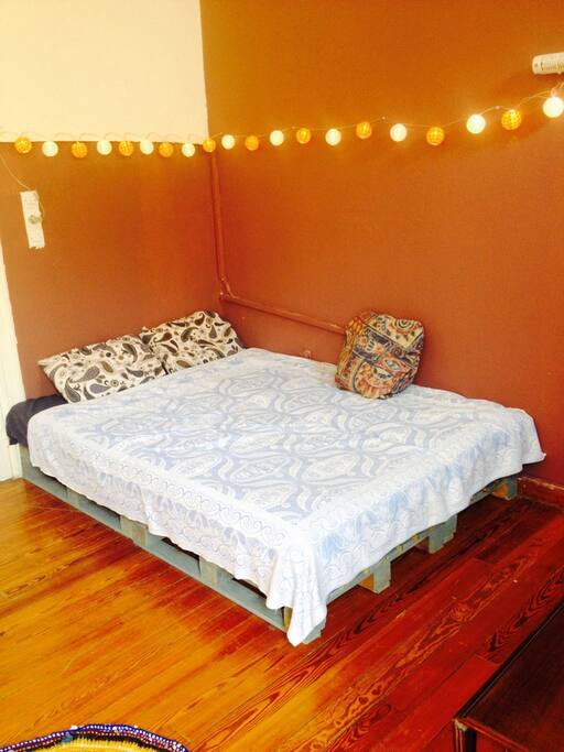 double bed room with balcony