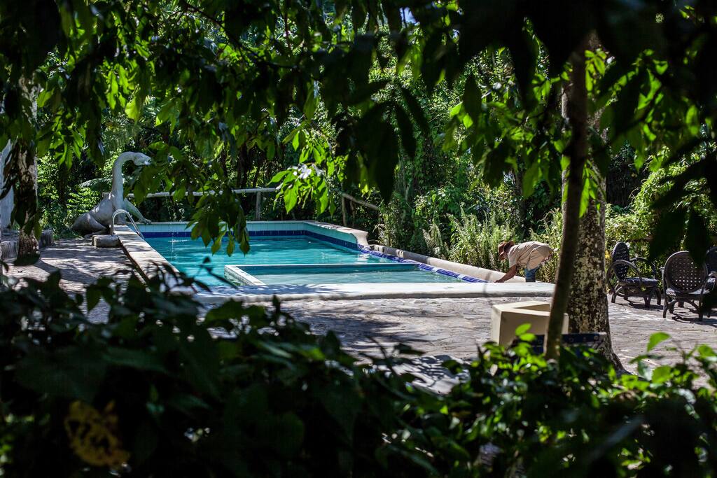 The main spring water pool