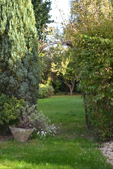 Jardin en libre accès