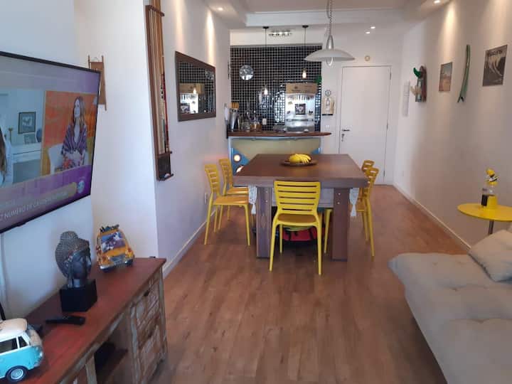 Apartamento Em Frente Ao Mar Na Praia Martim De Sá - Caraguatatuba