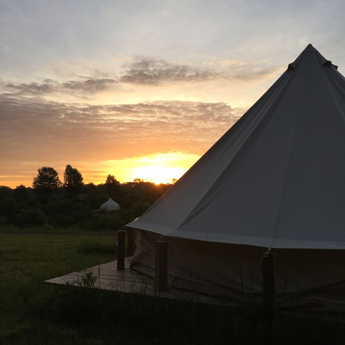 sunrise view